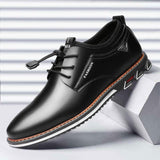 Casual Single Leather Formal Shoes - Alt Style Clothing