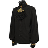 Victorian Renaissance Ruffled Gothic Steampunk Shirt - Alt Style Clothing