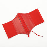 Gothic Corset Belt: Wide and Slim Pu Leather Elastic Belt for Women's Elegant Fashion - Alt Style Clothing