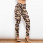 Blend in or Stand out with our Camouflage Pants Women High Elastic Spandex Leggings - Alt Style Clothing