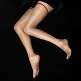 Ultra Thin Transparent Thigh High Stockings - Alt Style Clothing