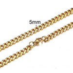 Cuban Link Stainless Steel Necklace - Alt Style Clothing