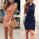 Sundress Sleeveless Mini Bodycon Dress - Alt Style Clothing