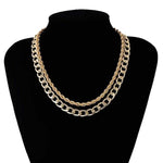 Punk Miami Cuban Choker Collar Necklace - Alt Style Clothing