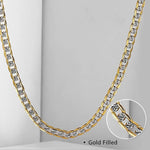 Gold Chain Necklace Cuban Link - Alt Style Clothing