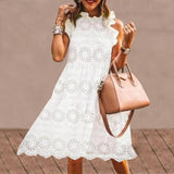 Sexy Sleeveless Ruffled Mini Dress - Alt Style Clothing