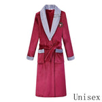 Winter Thick Warm Female Coral Fleece Kimono Robe - Alt Style Clothing