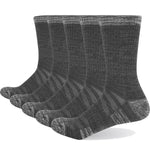 YUEDGE Women's Cotton Casual Crew Socks - 5 Pairs Cute Winter Warm Thick - Alt Style Clothing