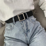 PU Leather Pin Buckle Belt - Alt Style Clothing
