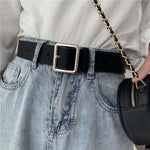 PU Leather Pin Buckle Belt - Alt Style Clothing