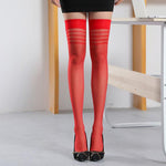 Sexy Stockings Lace Top Thigh High Stockings Over The Knee - Alt Style Clothing
