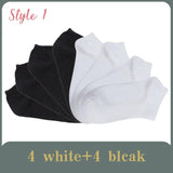 Pairs Lot Solid Mesh Short Socks Invisible Ankle Socks - Alt Style Clothing