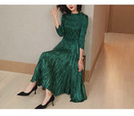 LD LINDA DELLA Solid Maxi Long Dress - Alt Style Clothing