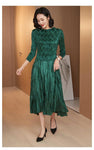 LD LINDA DELLA Solid Maxi Long Dress - Alt Style Clothing