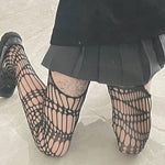 Gothic Dark Long Sexy Fishnet Stockings Alternative Mesh Tights Lingerie - Alt Style Clothing