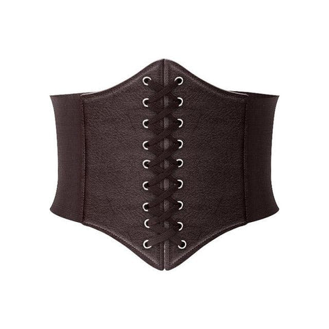 Wide Belt Pu Leather Slimming BodyCorset Belts - Alt Style Clothing